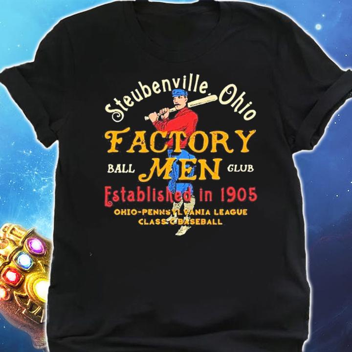 Steubenville Factory Men Ohio Vintage Defunct Baseball Teams shirt t-shirt shirt