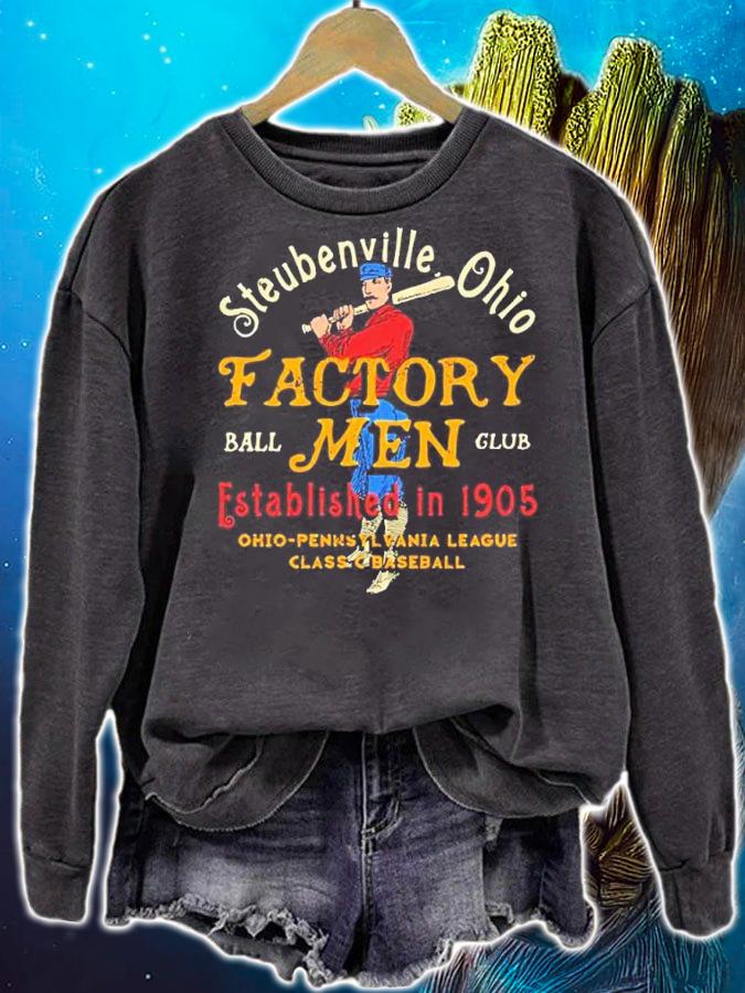 Steubenville Factory Men Ohio Vintage Defunct Baseball Teams shirt t-shirt sweatshirt