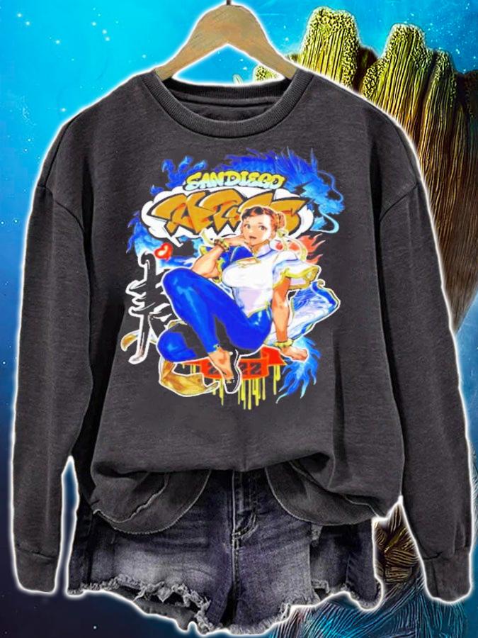 Street Fighter 6 Chun Li Sdcc 2022 Udon T-Shirt t-shirt sweatshirt
