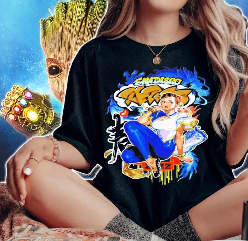 Street Fighter 6 Chun Li Sdcc 2022 Udon T-Shirt t-shirt woman shirt