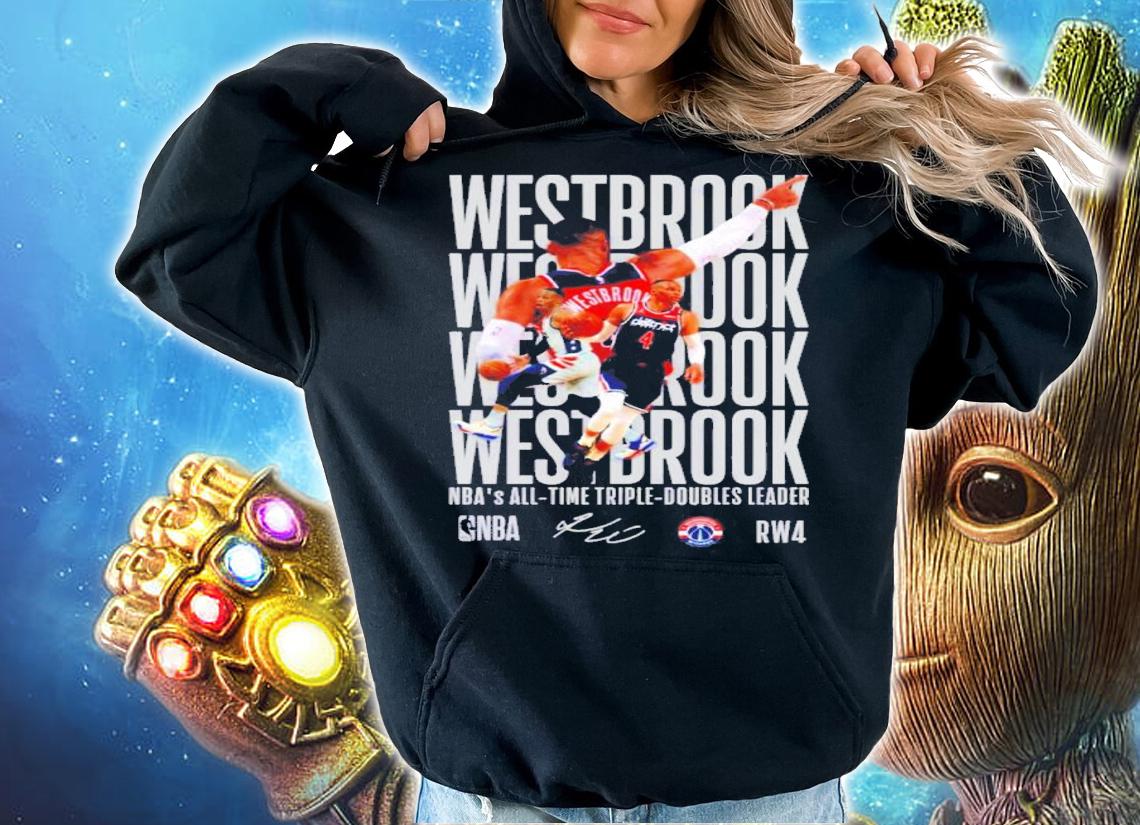 Typography Russell Westbrook NBA Basketball Shirt t-shirt hoodie