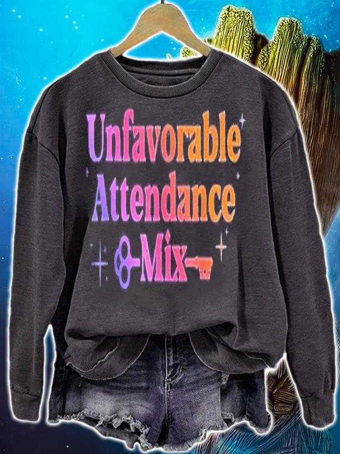Unfavorable Attendance Mix 2022 Shirt t-shirt sweatshirt