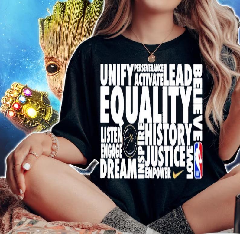 Unify perseverance activate lead equality shirt t-shirt woman shirt