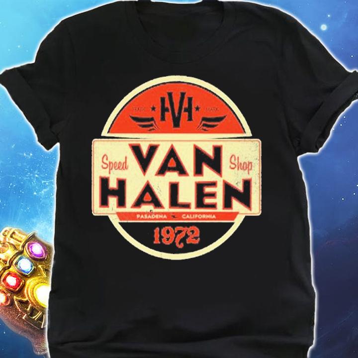 Van Halen Speed Shop World Tour Band shirt t-shirt shirt