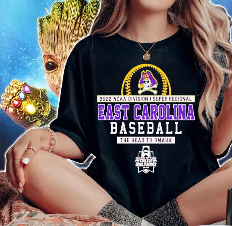 East Carolina Baseball NCAA Division I Super Regional 2022 Shirt t-shirt woman shirt