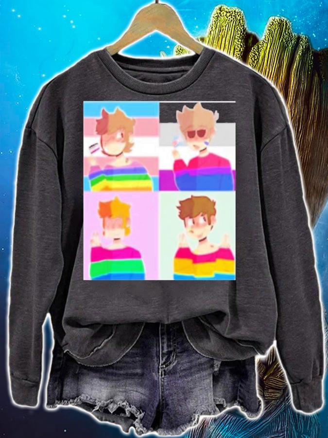 Eddsworld Pride Month Essential Dream Smp Jumper T-Shirt t-shirt sweatshirt