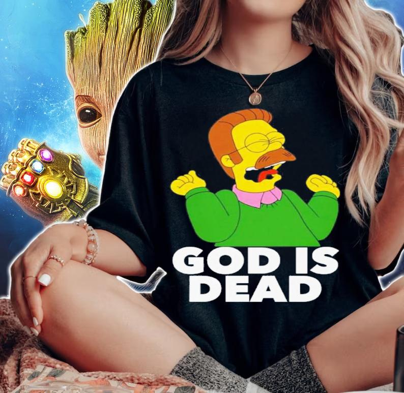 God Is Dead The Simpsons Shirt t-shirt woman shirt
