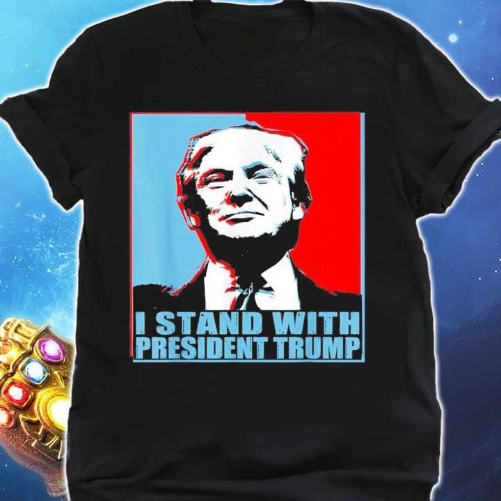 I Stand With President Trump Mar-a-lago FBI Trump Support T-Shirt t-shirt shirt