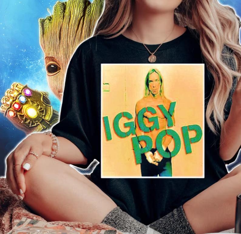 Iggy Pop Poke Fun Shirt t-shirt woman shirt