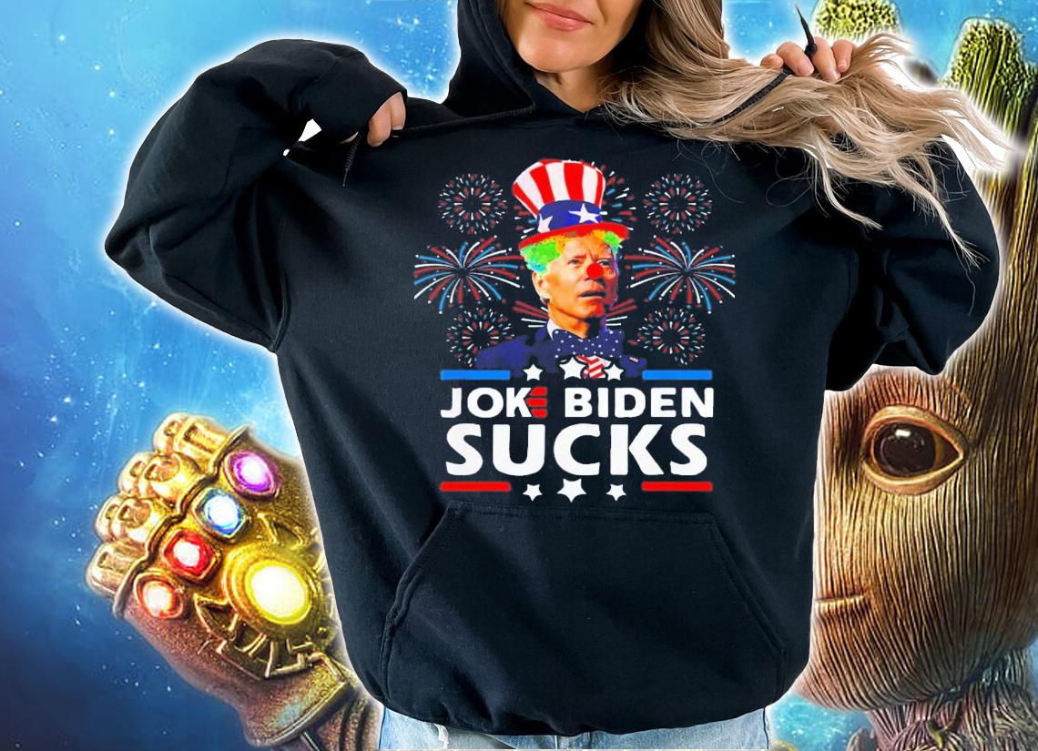 Joke Biden Sucks Anti Joe Biden Pro America Political T-Shirt t-shirt hoodie