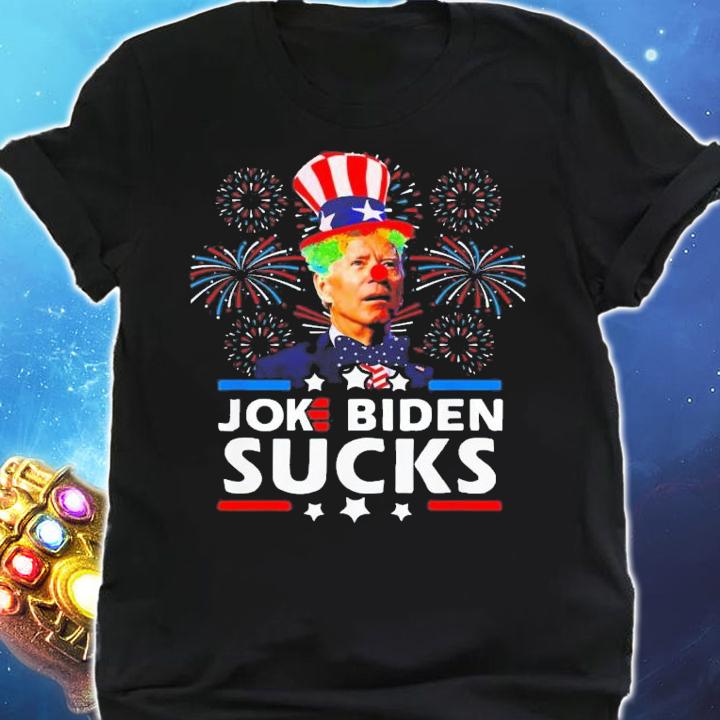 Joke Biden Sucks Anti Joe Biden Pro America Political T-Shirt t-shirt shirt