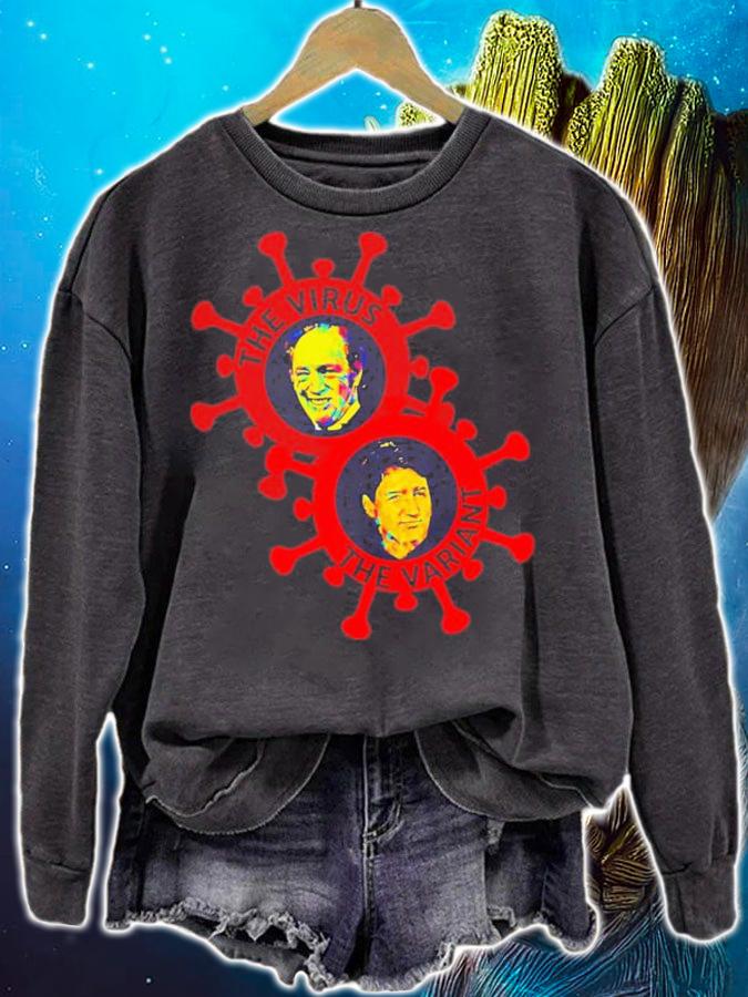 Justin Trudeau Virus Variant Shirt t-shirt sweatshirt