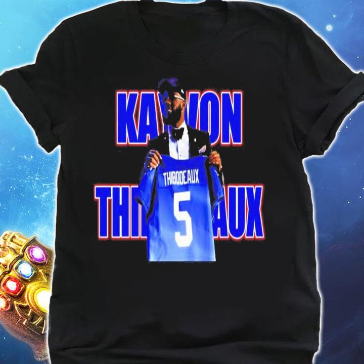 Kayvon Thibodeaux NY Giants Football Shirt t-shirt shirt