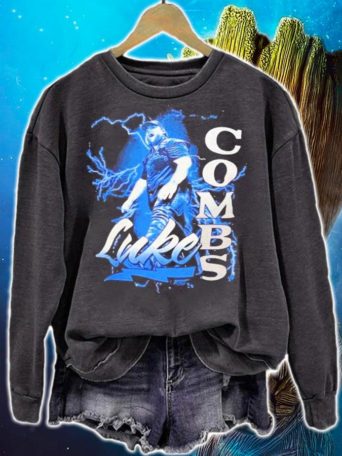 Luke Combs Vintage Lightning Shirt t-shirt sweatshirt