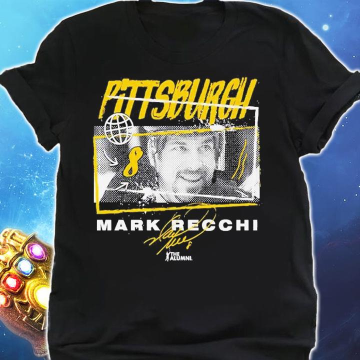 Mark Recchi Pittsburgh Tones Hockey Signature Shirt t-shirt shirt