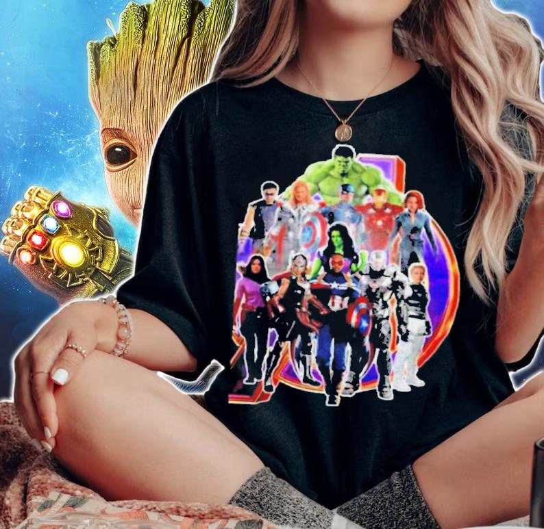 Marvel New Avengers Falcon Captain America Kate Bishop Shirt t-shirt woman shirt