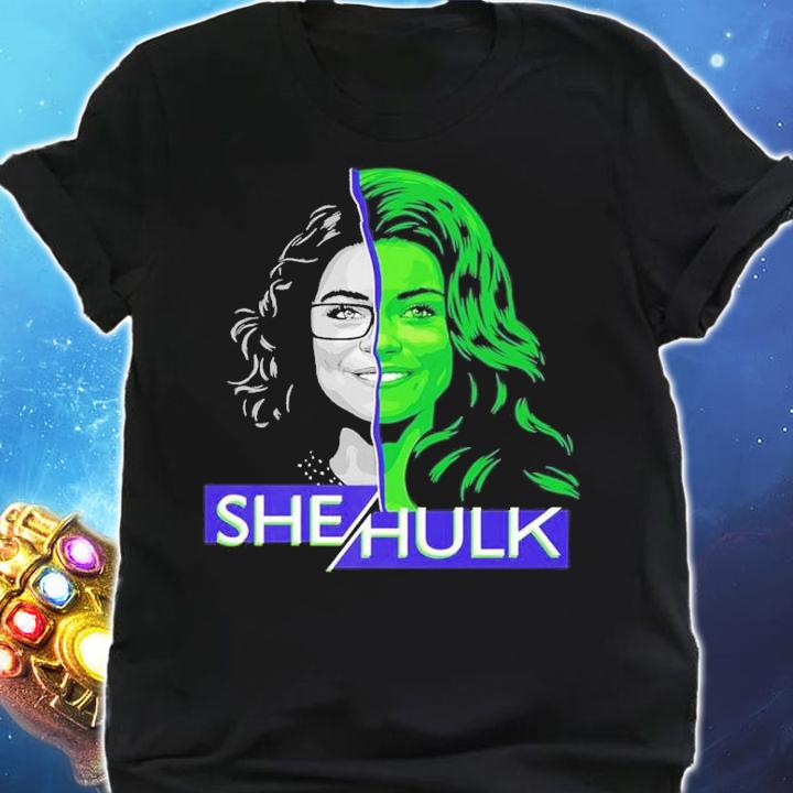 Marvel Studios She Hulk Jen Walters Split shirt t-shirt shirt