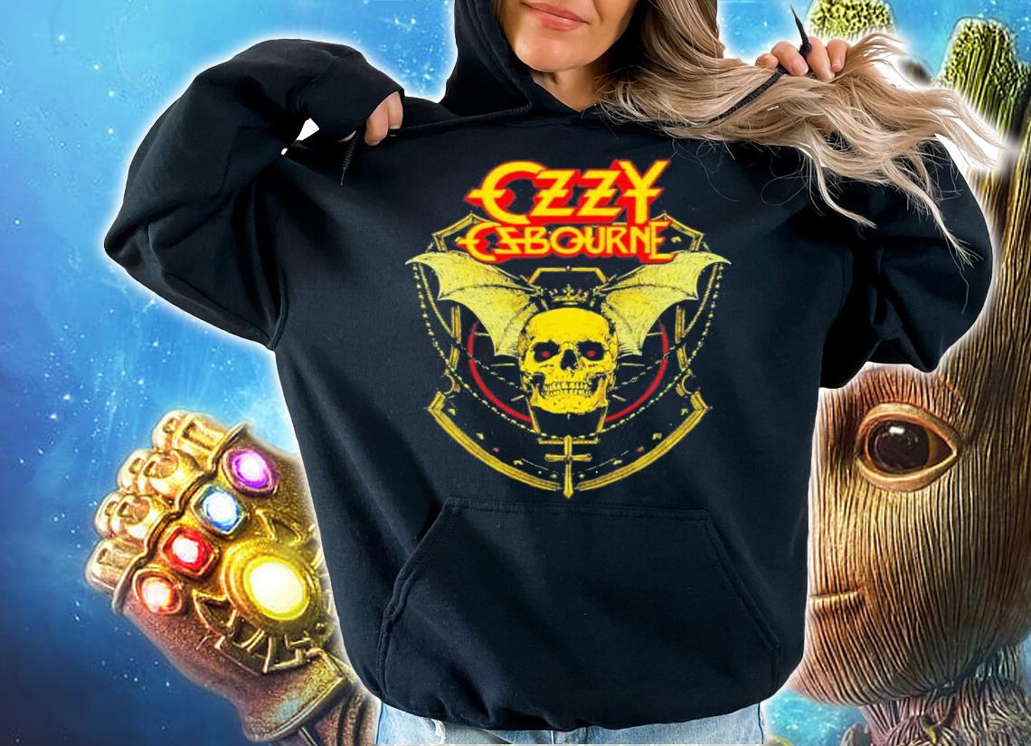 Ozzy Osbourne Ozzy Skull Wings Shirt t-shirt hoodie
