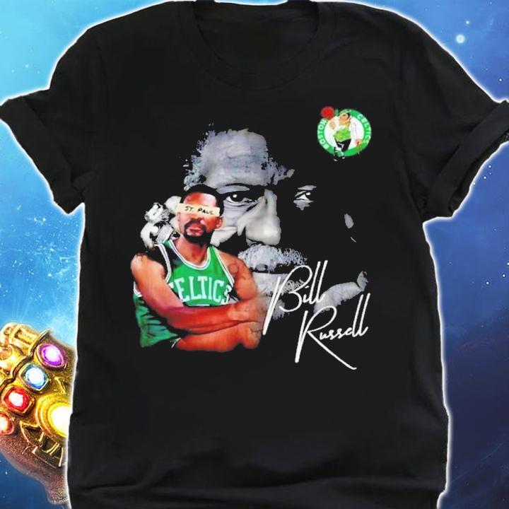 NBA Legend Bill Russell Signature RIP Shirt t-shirt shirt