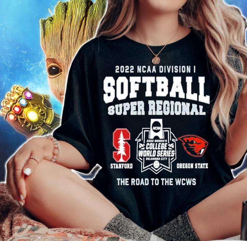 NCAA Division I Women's Softball Super Regional Stanford Vs Oregon State t-shirt woman shirt