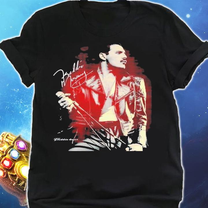 Never Forget Freddie Mercury Signature t-shirt shirt