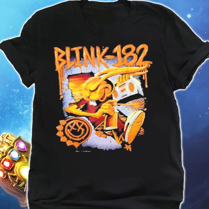 Rock Band Blink 182 Black Shirt t-shirt shirt