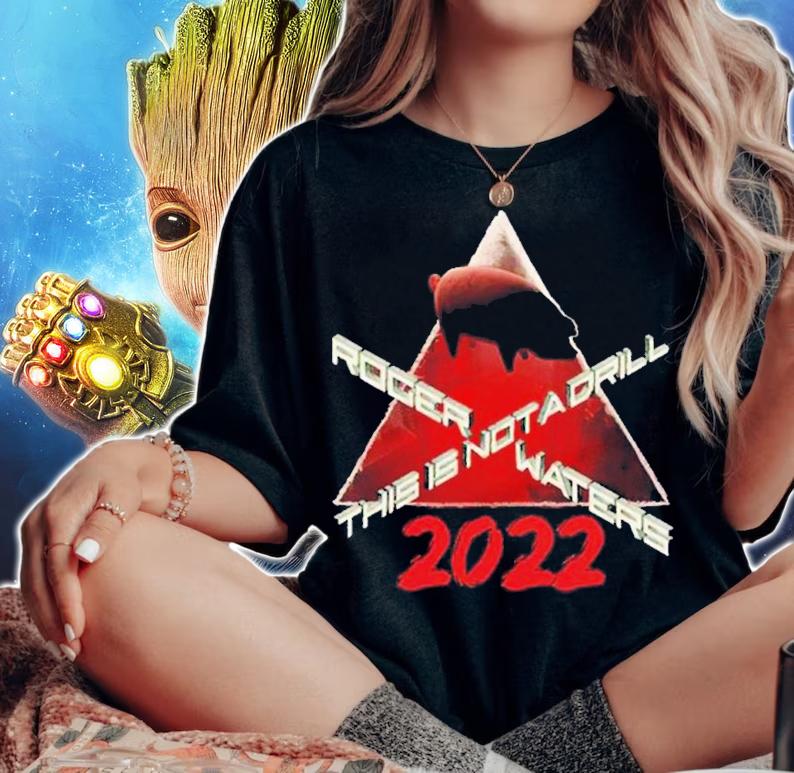 Roger Waters This Is Not a Drill 2022 Concert shirt t-shirt woman shirt
