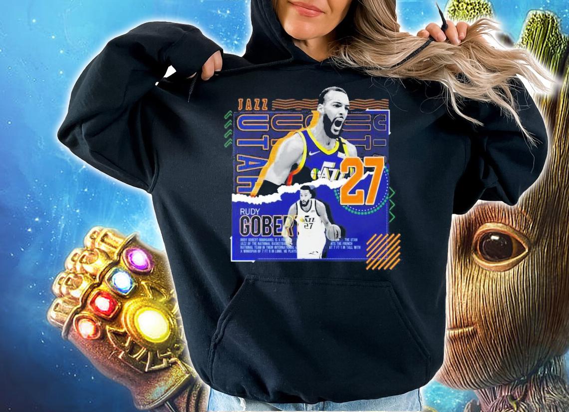Rudy Gobert Basketball NBA Photographic Design Shirt t-shirt hoodie