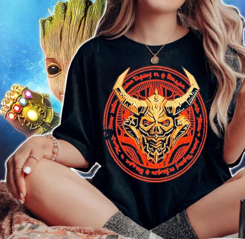 Run Games Doom Eternal Marauder shirt t-shirt woman shirt