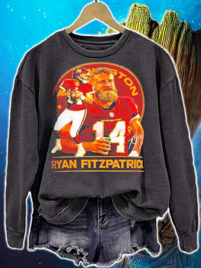 Ryan Fitzpatrick Fitzmagic Football Signature Vintage Retro 80s 90s Bootleg Shirt t-shirt sweatshirt
