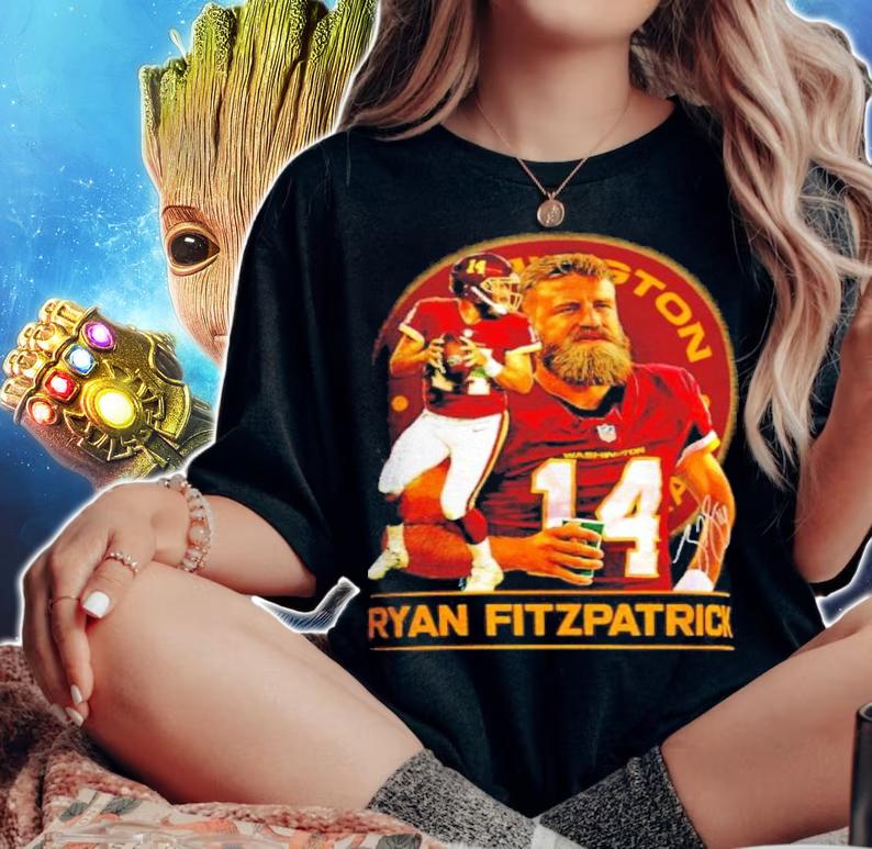 Ryan Fitzpatrick Fitzmagic Football Signature Vintage Retro 80s 90s Bootleg Shirt t-shirt woman shirt