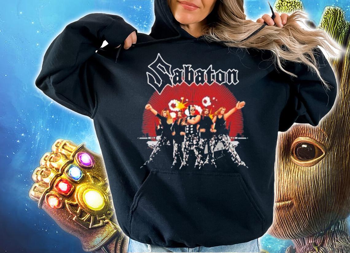 Sabaton Swedish Heavy Metal Band Shirt t-shirt hoodie