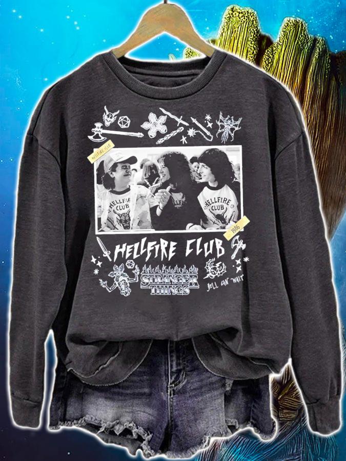 Stranger Things 4 Hellfire Club Yearbook Group Photo shirt t-shirt sweatshirt