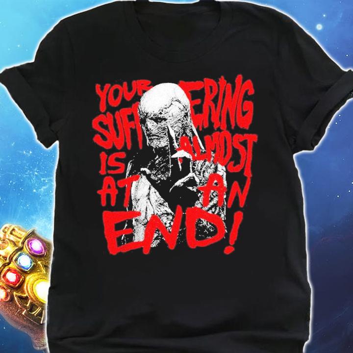 Stranger Things Vecna Suffering Almost At An End shirt t-shirt shirt