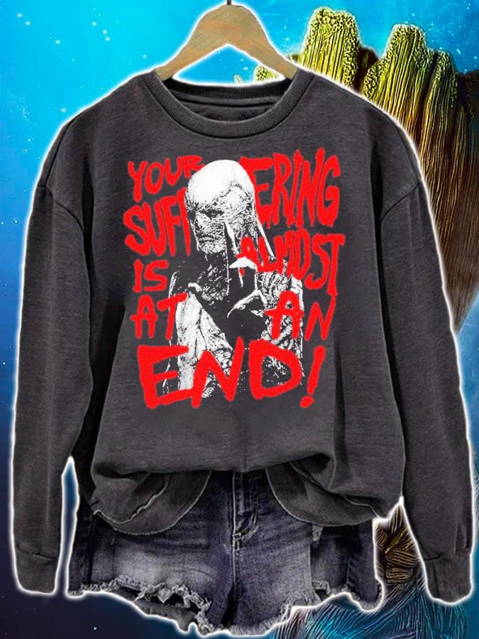 Stranger Things Vecna Suffering Almost At An End shirt t-shirt sweatshirt
