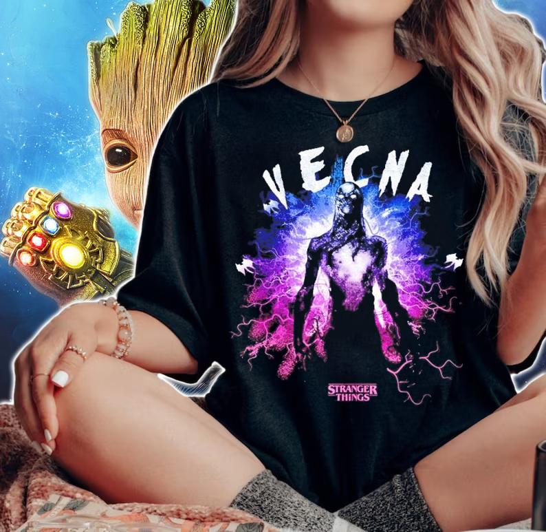 Stranger Things Vecna The Upside Down Monster shirt t-shirt woman shirt