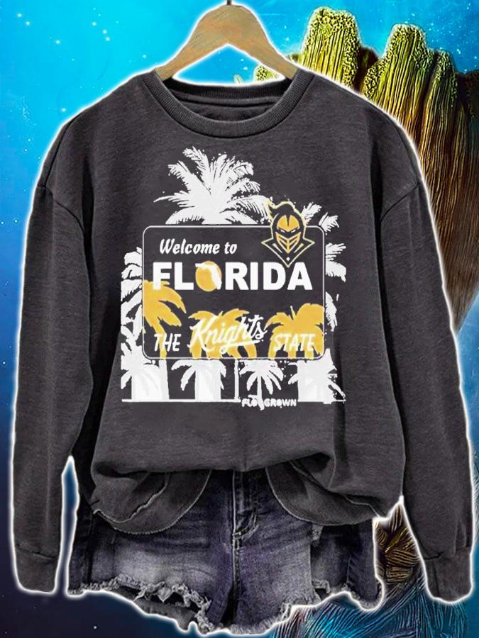 UCF Knights Welcome To Florida The Knights State Shirt t-shirt sweatshirt