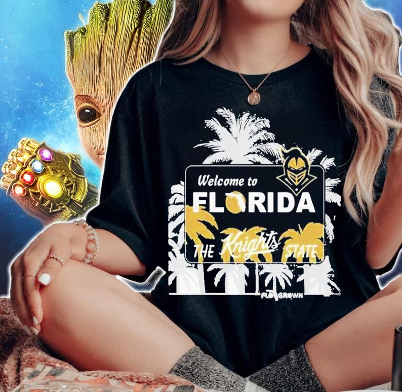 UCF Knights Welcome To Florida The Knights State Shirt t-shirt woman shirt