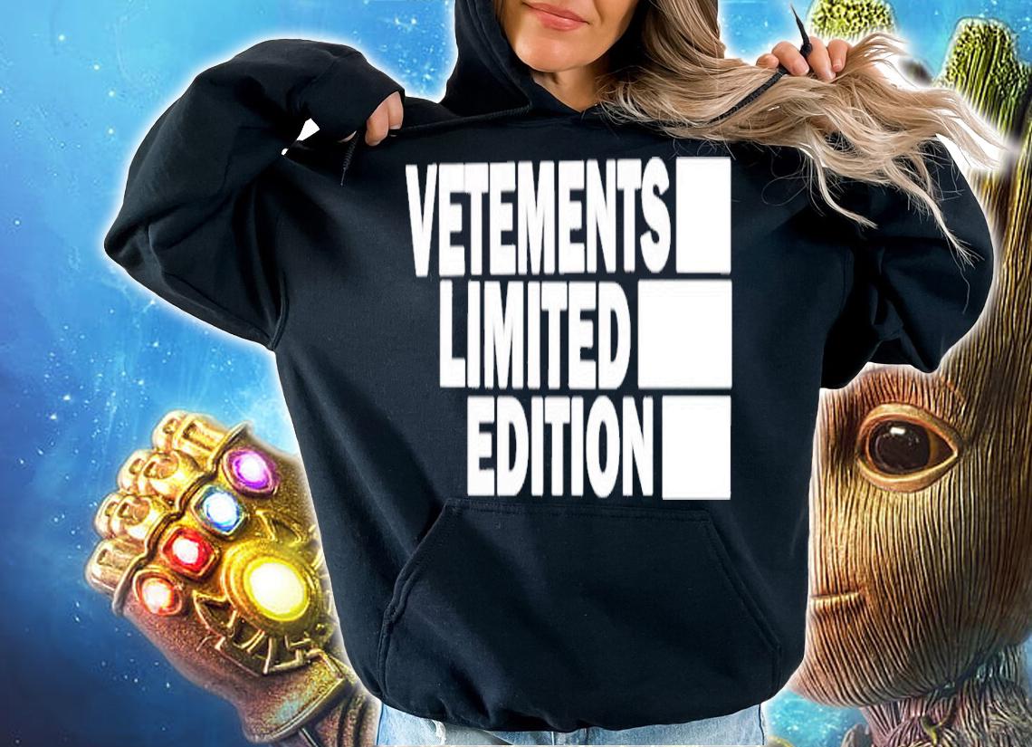 Vetements Limited Edition Vetements shirt t-shirt hoodie