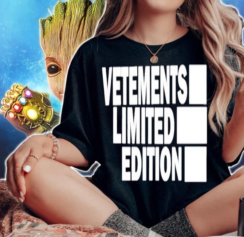 Vetements Limited Edition Vetements shirt t-shirt woman shirt
