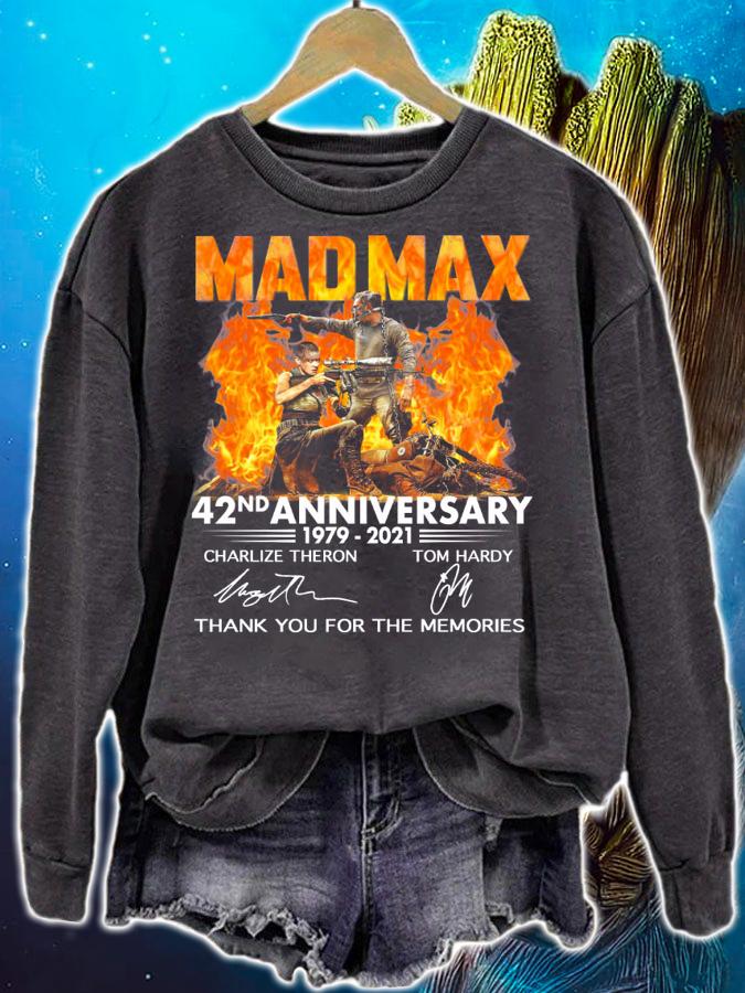 Madmax 42nd Anniversary 1979-2021 Thank You For The Memories Signatures t-shirt sweatshirt
