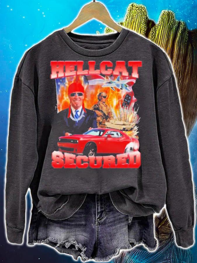 Swag Stimulus Hellcat Secured Joe Biden T-Shirt t-shirt sweatshirt