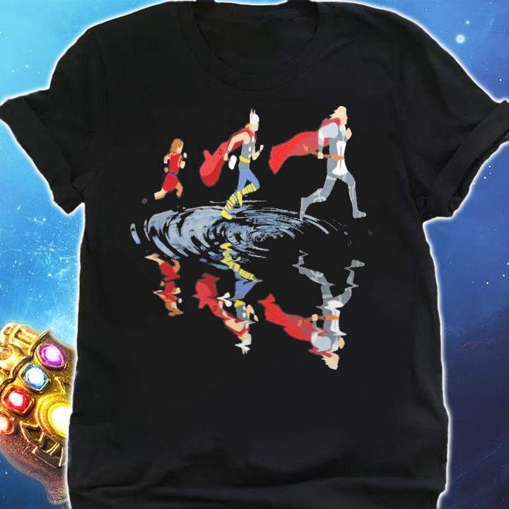 Reflection Water Mirror Thor Love And Thunder 4 Running t-shirt shirt