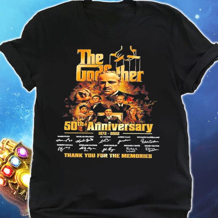 The Godfather 50th Anniversary 1972 2022 T-Shirt t-shirt shirt