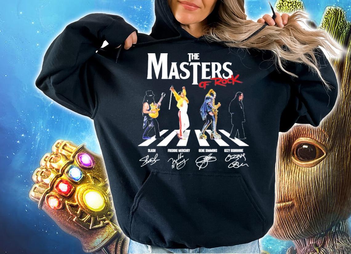 The Masters Of Rock Abbey Road Signatures Shirt t-shirt hoodie