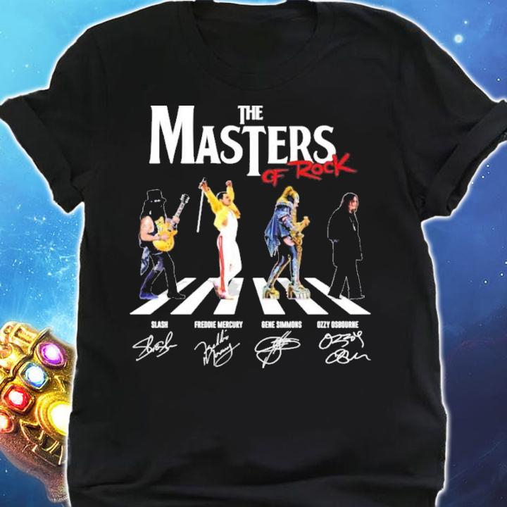 The Masters Of Rock Abbey Road Signatures Shirt t-shirt shirt