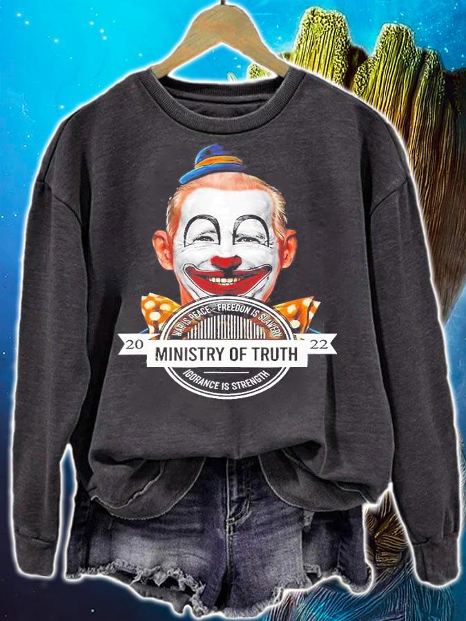 2022 Ministry Of Truth Igorance Is Strength Biden T-Shirt t-shirt sweatshirt