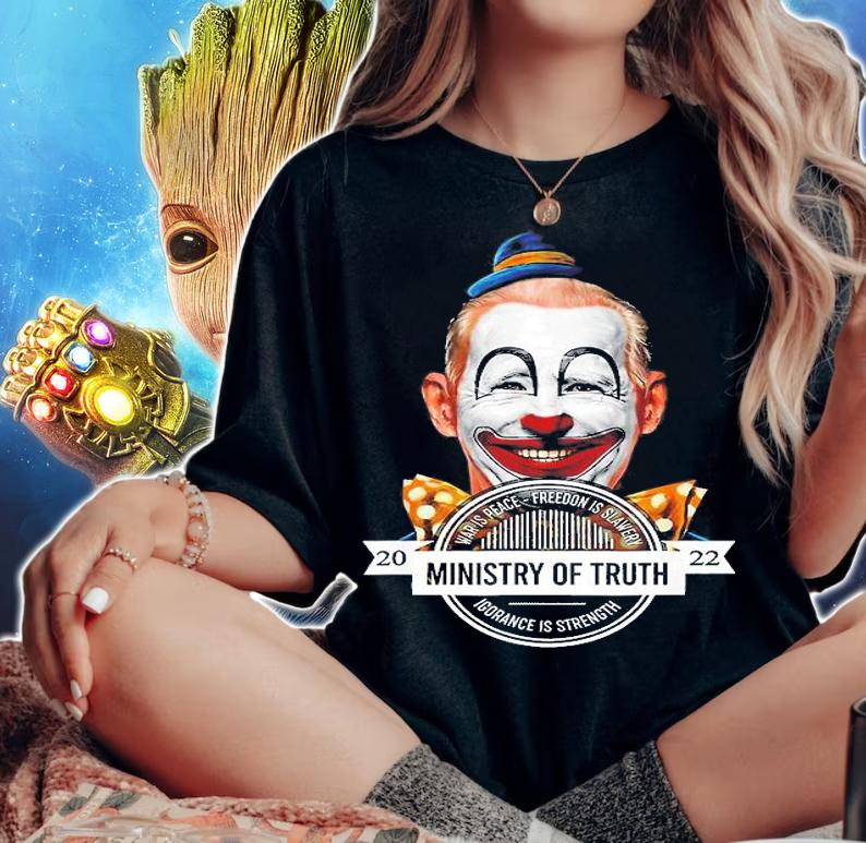 2022 Ministry Of Truth Igorance Is Strength Biden T-Shirt t-shirt woman shirt