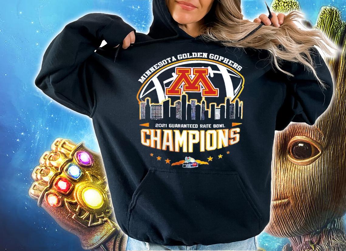 2021 Guaranteed Rate Bowl Champions NCAA Grap Minnesota Golden Gophers shirt t-shirt hoodie