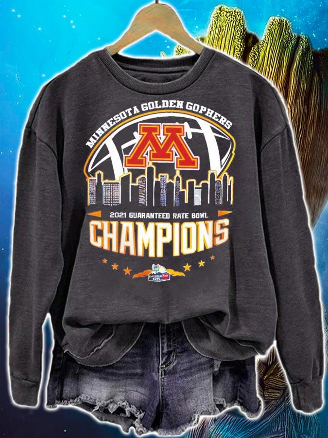 2021 Guaranteed Rate Bowl Champions NCAA Grap Minnesota Golden Gophers shirt t-shirt sweatshirt